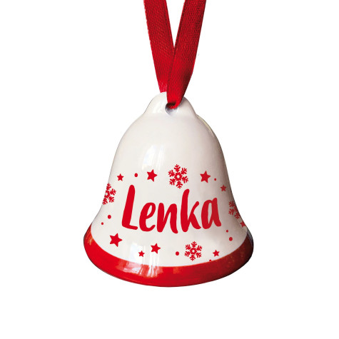 Nekupto Vánoční zvonek se jménem - Lenka ~ 1