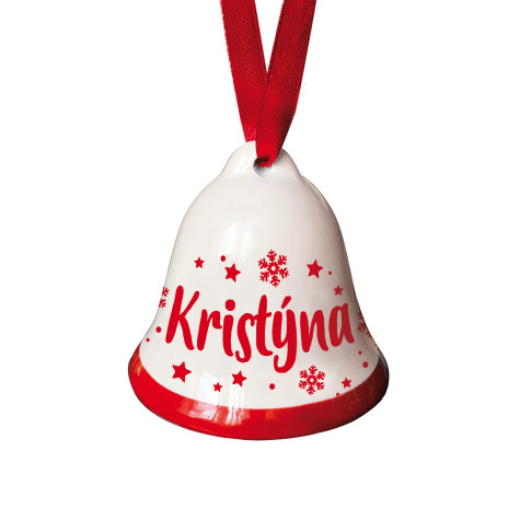 Nekupto Vánoční zvonek se jménem - Kristýna ~ 1
