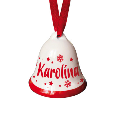Nekupto Vánoční zvonek se jménem - Karolína