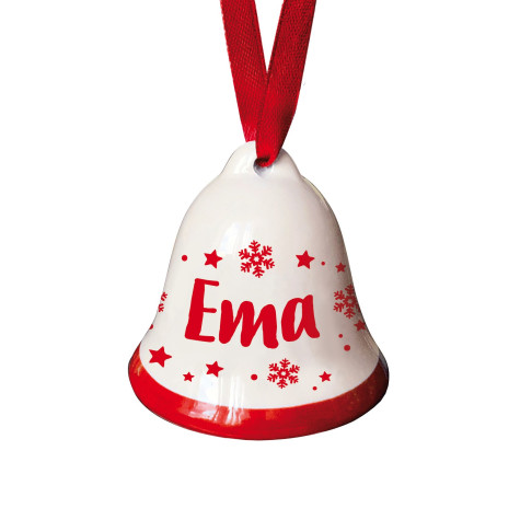 Nekupto Vánoční zvonek se jménem - Ema ~ 1
