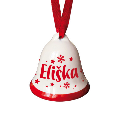 Nekupto Vánoční zvonek se jménem - Eliška ~ 1