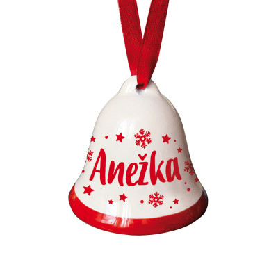 Nekupto Vánoční zvonek se jménem - Anežka