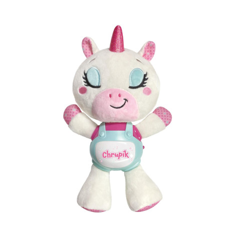 Teddies Jednorožec Chrupík usínáček na baterie se zvukem se světlem ~ 1