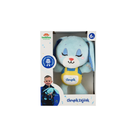 Teddies Zajíček Chrupík usínáček na baterie se zvukem se světlem ~ 3