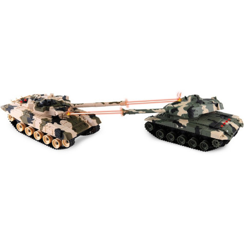 MaDe Interaktivní bojový tank RC na dálkové ovládání 2 ks ~ 3