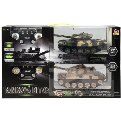 MaDe Interaktivní bojový tank RC na dálkové ovládání 2 ks ~ 5