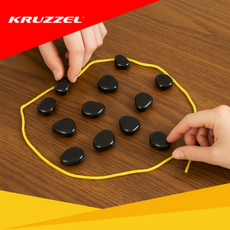 Magnetické hrací kameny 20 ks Kruzzel 26601 ~ 2