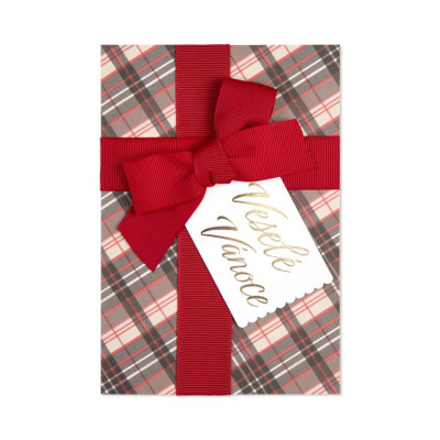 Albi 3D Vánoční přání - Červená mašle