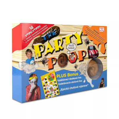 Set 14 vtipů s hovínky + desková hra