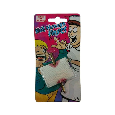 Hřebík skrz prst ~ 2