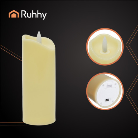 LED svíčka 15x5cm 1 ks Ruhhy 26719 ~ 4