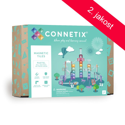 2.JAKOST CONNETIX Pastel Ball Run Pack 106 dílů