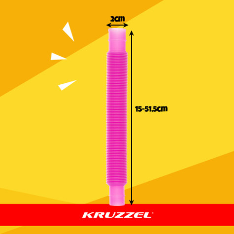 Stavebnice natahovací senzorické trubičky 10 ks Kruzzel 26693 ~ 5