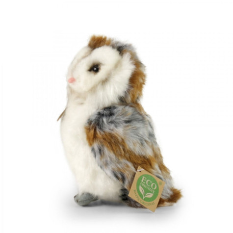 Rappa Plyšová sova pálená 17 cm ECO-FRIENDLY ~ 3