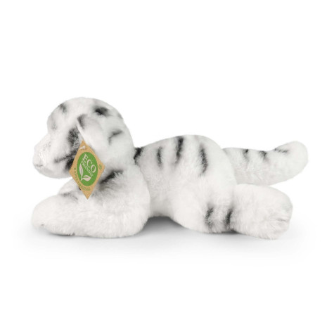Rappa Plyšový tygr bílý ležící 17 cm ECO-FRIENDLY ~ 3