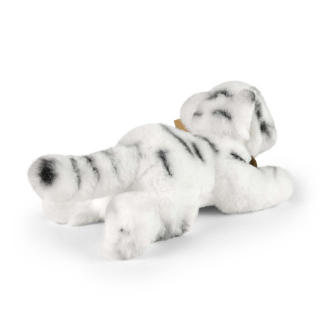 Rappa Plyšový tygr bílý ležící 17 cm ECO-FRIENDLY ~ 4