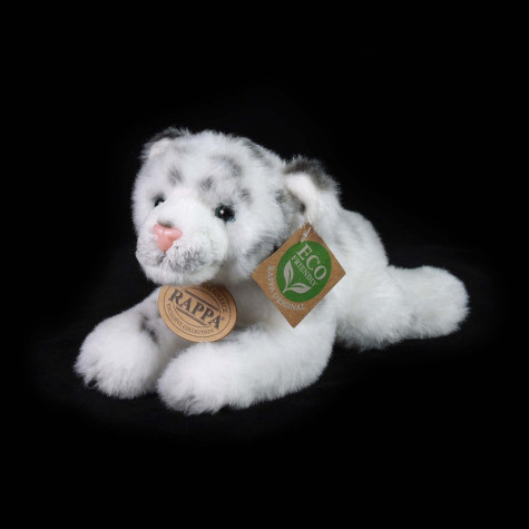 Rappa Plyšový tygr bílý ležící 17 cm ECO-FRIENDLY ~ 5