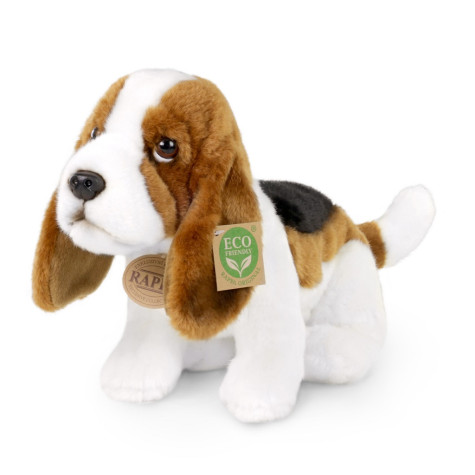 Rappa Plyšový basset 32 cm ECO-FRIENDLY ~ 1