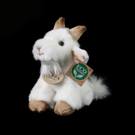 Rappa Plyšová koza sedící 16 cm ECO-FRIENDLY ~ 4