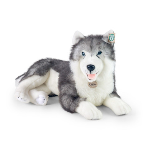 Rappa Plyšový pes husky ležící 60 cm ECO-FRIENDLY ~ 2
