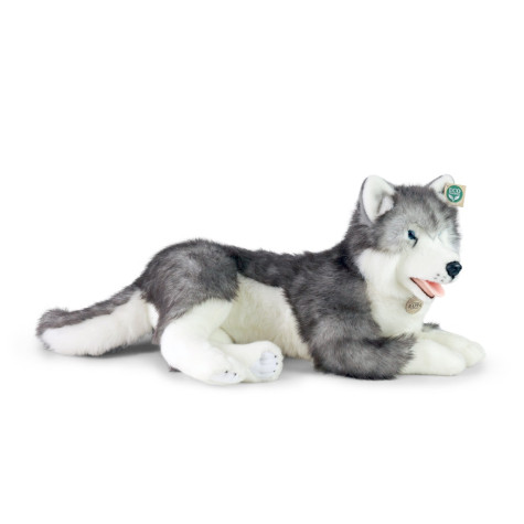 Rappa Plyšový pes husky ležící 60 cm ECO-FRIENDLY ~ 3