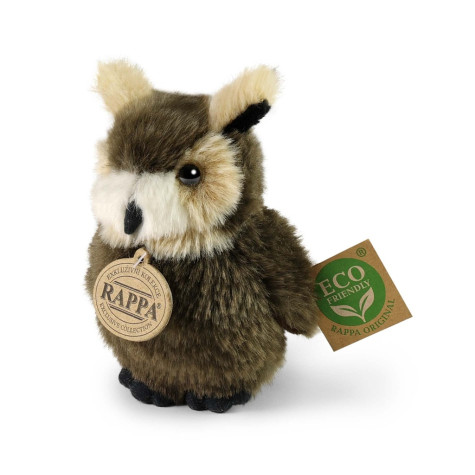 Rappa Plyšový pták sova/výr 13 cm ECO-FRIENDLY ~ 2