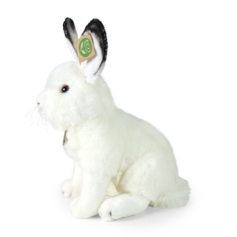 Rappa Plyšový zajíc polární sedící 30 cm ECO-FRIENDLY ~ 3