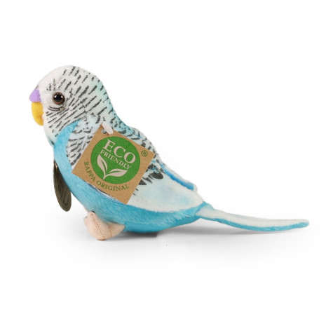 Rappa Plyšová andulka se zvukem 11 cm 2ks ECO-FRIENDLY ~ 4