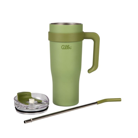 Albi Nerezový termohrnek XXL 1200 ml - zelený ~ 3