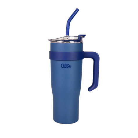 Albi Nerezový termohrnek XXL 1200 ml - modrý ~ 1