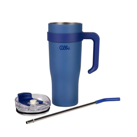 Albi Nerezový termohrnek XXL 1200 ml - modrý ~ 3