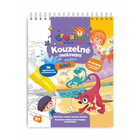 Teddies Created Kouzelné malování vodou Dinosauři ~ 2