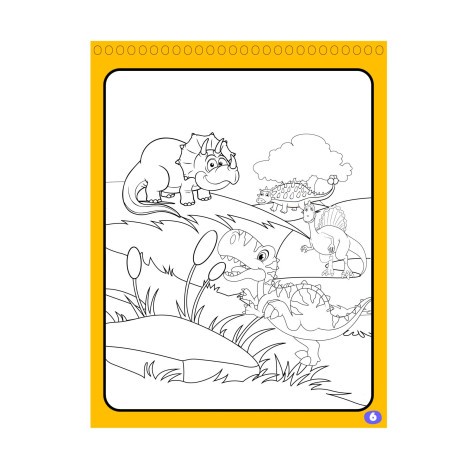 Teddies Created Kouzelné malování vodou Dinosauři ~ 3