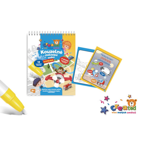 Teddies Created Kouzelné malování vodou Doprava ~ 1