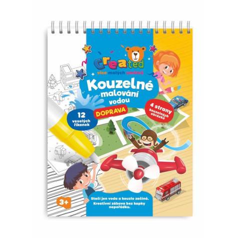 Teddies Created Kouzelné malování vodou Doprava ~ 2