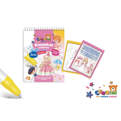 Teddies Created Kouzelné malování vodou Princezny ~ 1