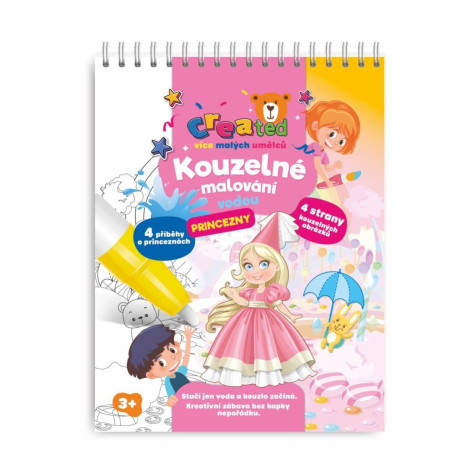 Teddies Created Kouzelné malování vodou Princezny ~ 2