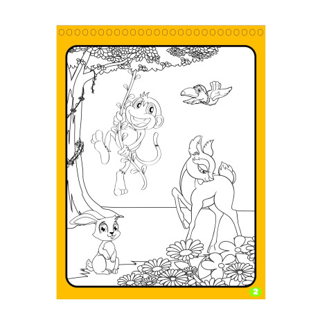 Teddies Created Kouzelné malování vodou Zvířátka ~ 3