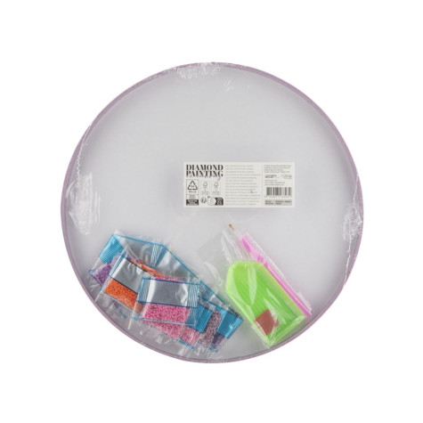 Craft Sensations Diamantové malování mandala 30 cm - Motýl ~ 2