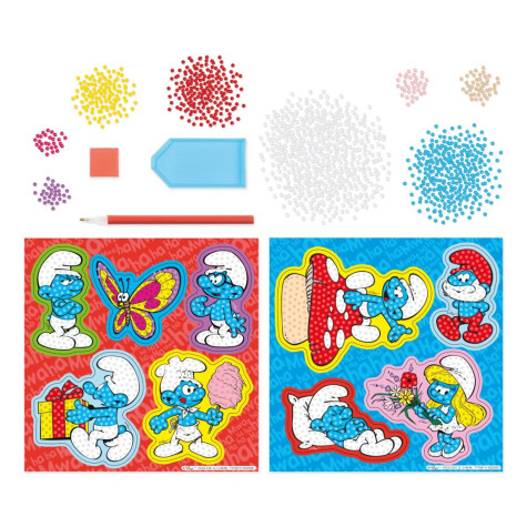 Totum Kreativní sada diamantové malování Šmoulové ~ 3