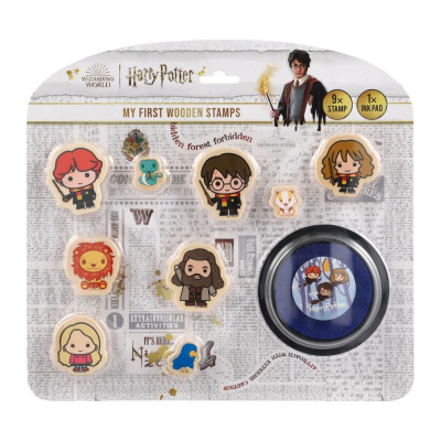 Moje první razítka Harry Potter dřevěná