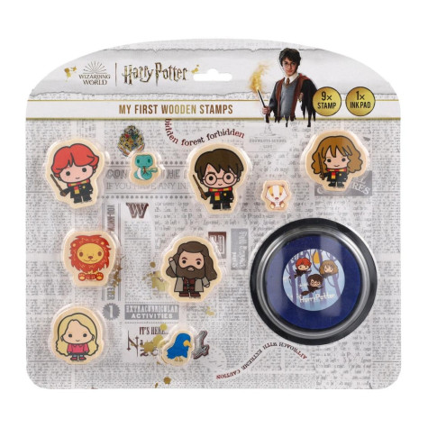 Moje první razítka Harry Potter dřevěná ~ 1