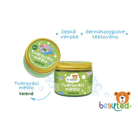 Teddies Beauted Tvarovací mýdlo v dóze - zelené ~ 2
