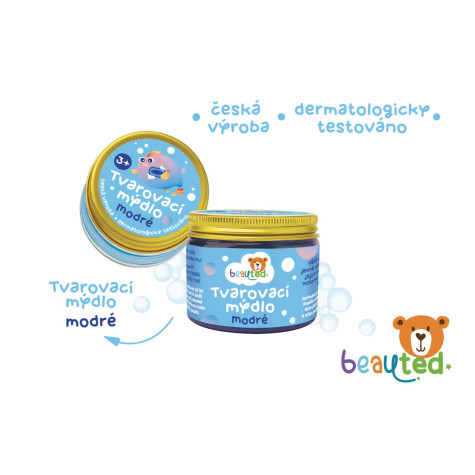 Teddies Beauted Tvarovací mýdlo v dóze - modré ~ 2