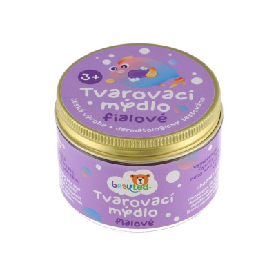 Teddies Beauted Tvarovací mýdlo v dóze - fialové
