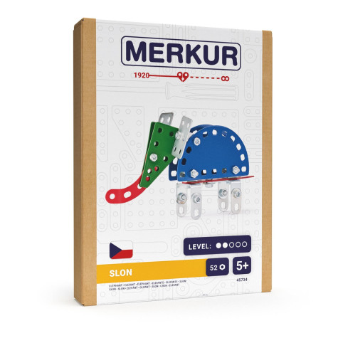 Stavebnice MERKUR Slon mini 52 ks ~ 1