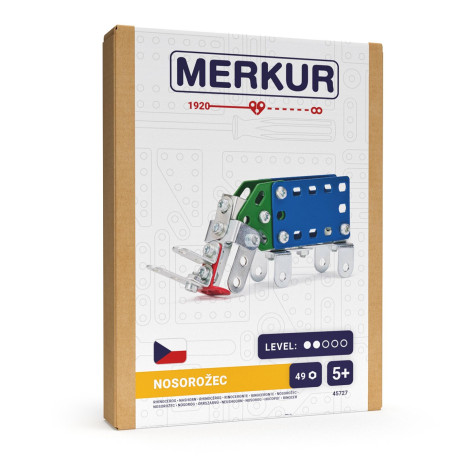 Stavebnice MERKUR Nosorožec mini 49 ks ~ 1