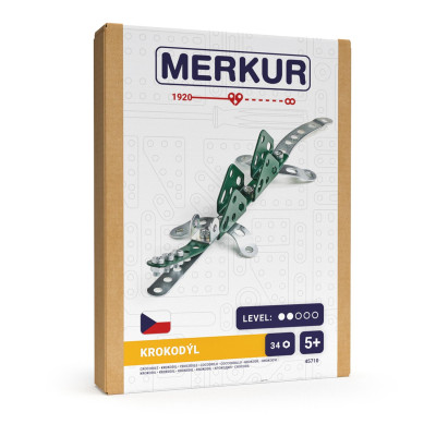 Stavebnice MERKUR Krokodýl mini 34 ks