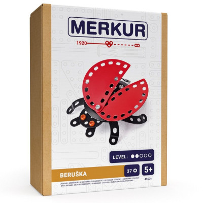 Stavebnice MERKUR Beruška 37 ks