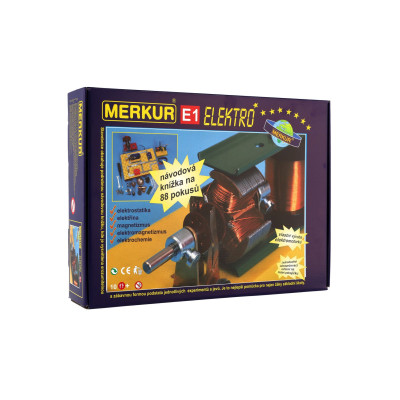 Stavebnice MERKUR E1 elektřina, magnetizmus